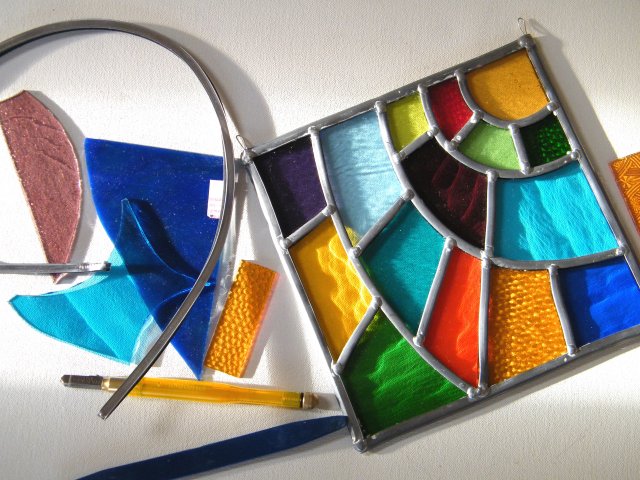 Leaded Stained Glass. Introductory Stained Glass